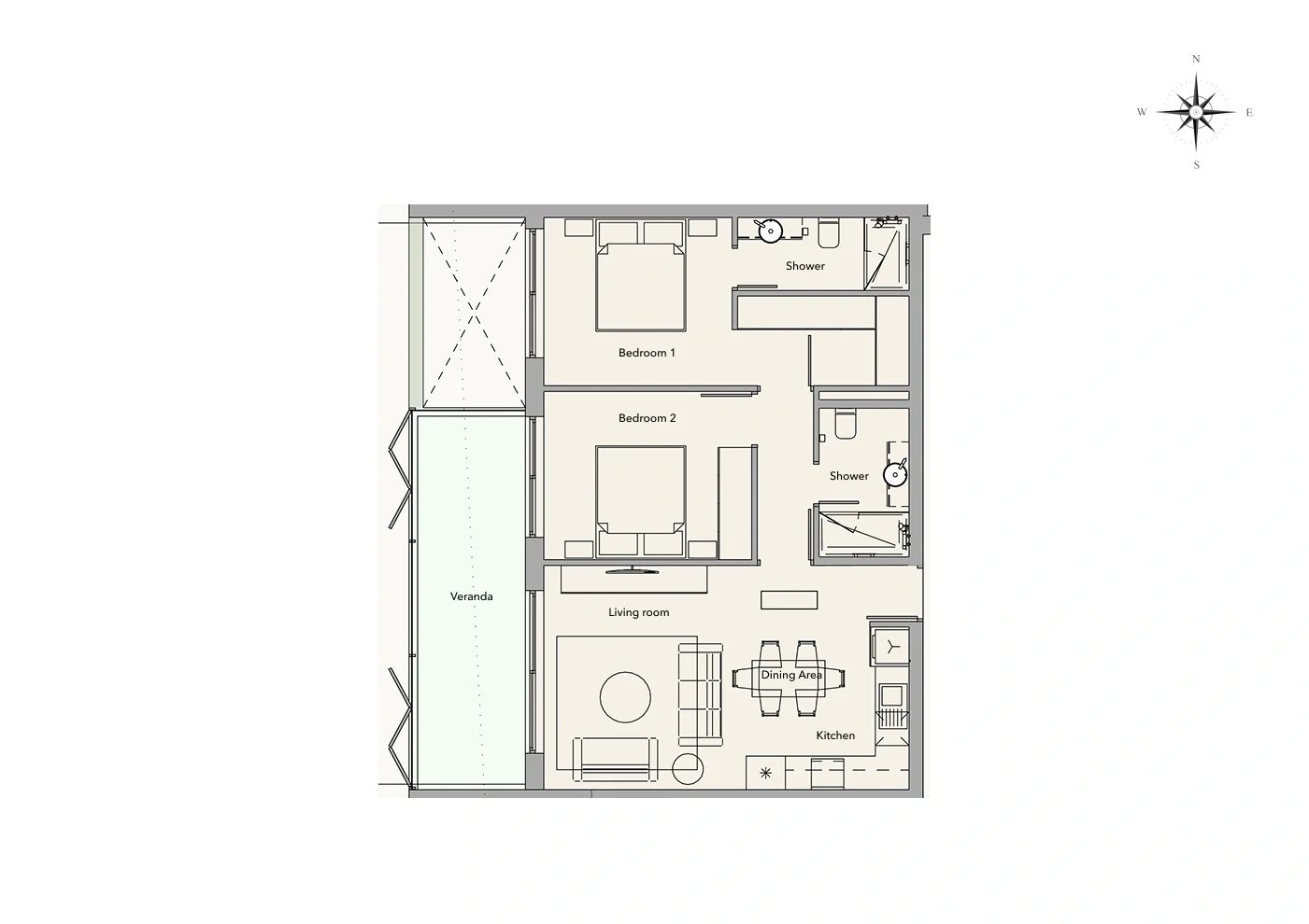 2 BR Apartment in Pyrgos, Limassol photo 14