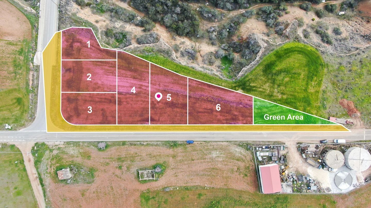 Residential Field with Planning Permit for Division into 6 Plots, Palaiometocho, Nicosia photo 2