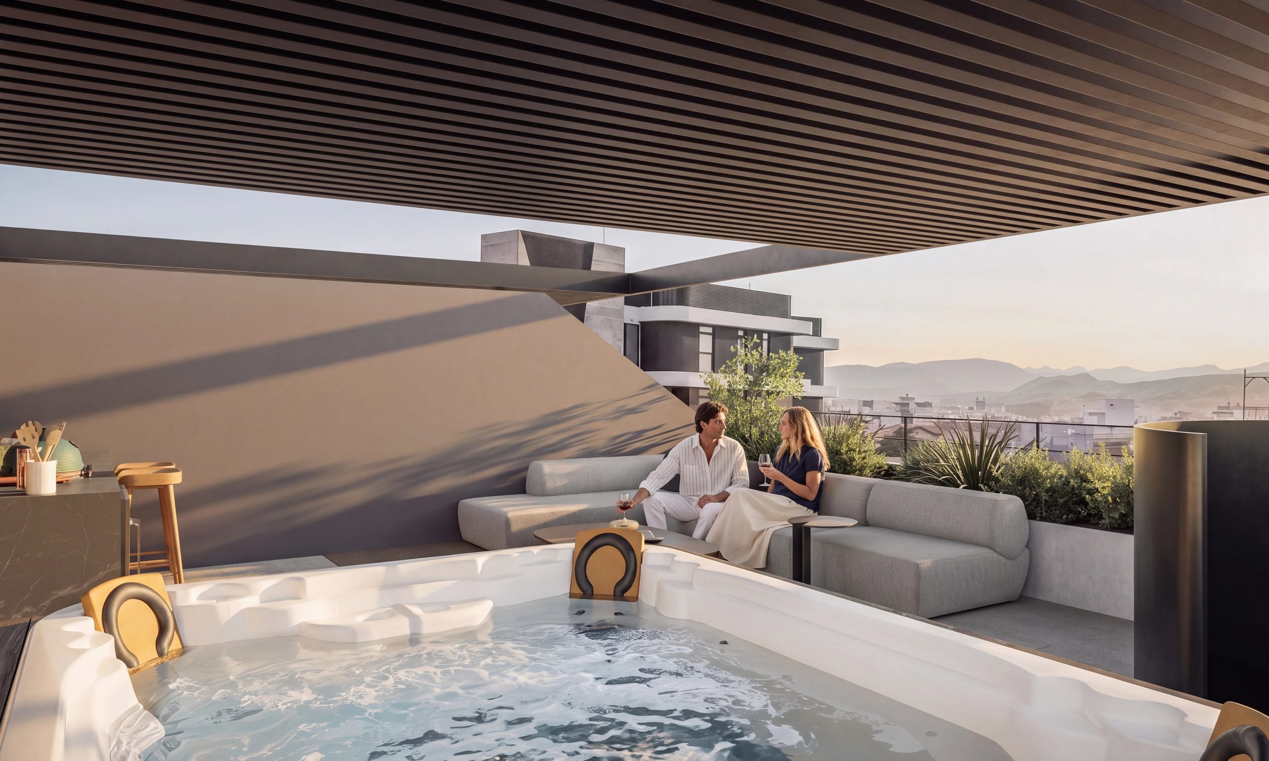 Penthouse z 3 syp. w Agios Nektarios, Limassol
