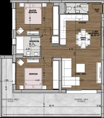 2 BR Apartment in Potamos Germasogeias, Limassol thumbnail 14