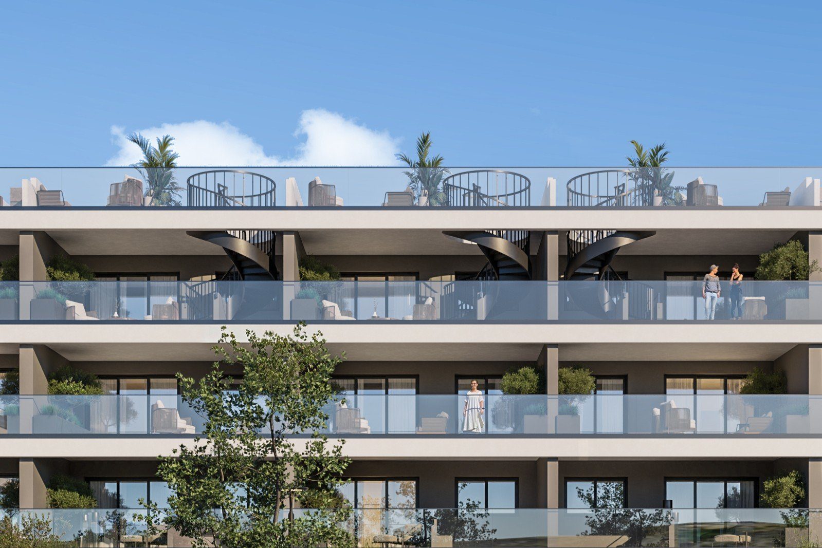 1 BR Penthouse in Moni, Limassol photo 3