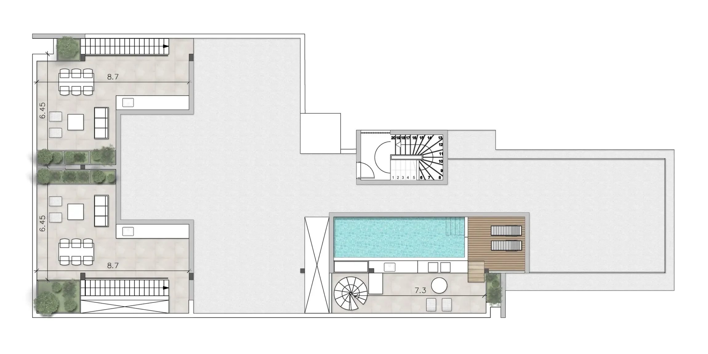 2 BR Penthouse in Agios Athanasios, Limassol photo 12