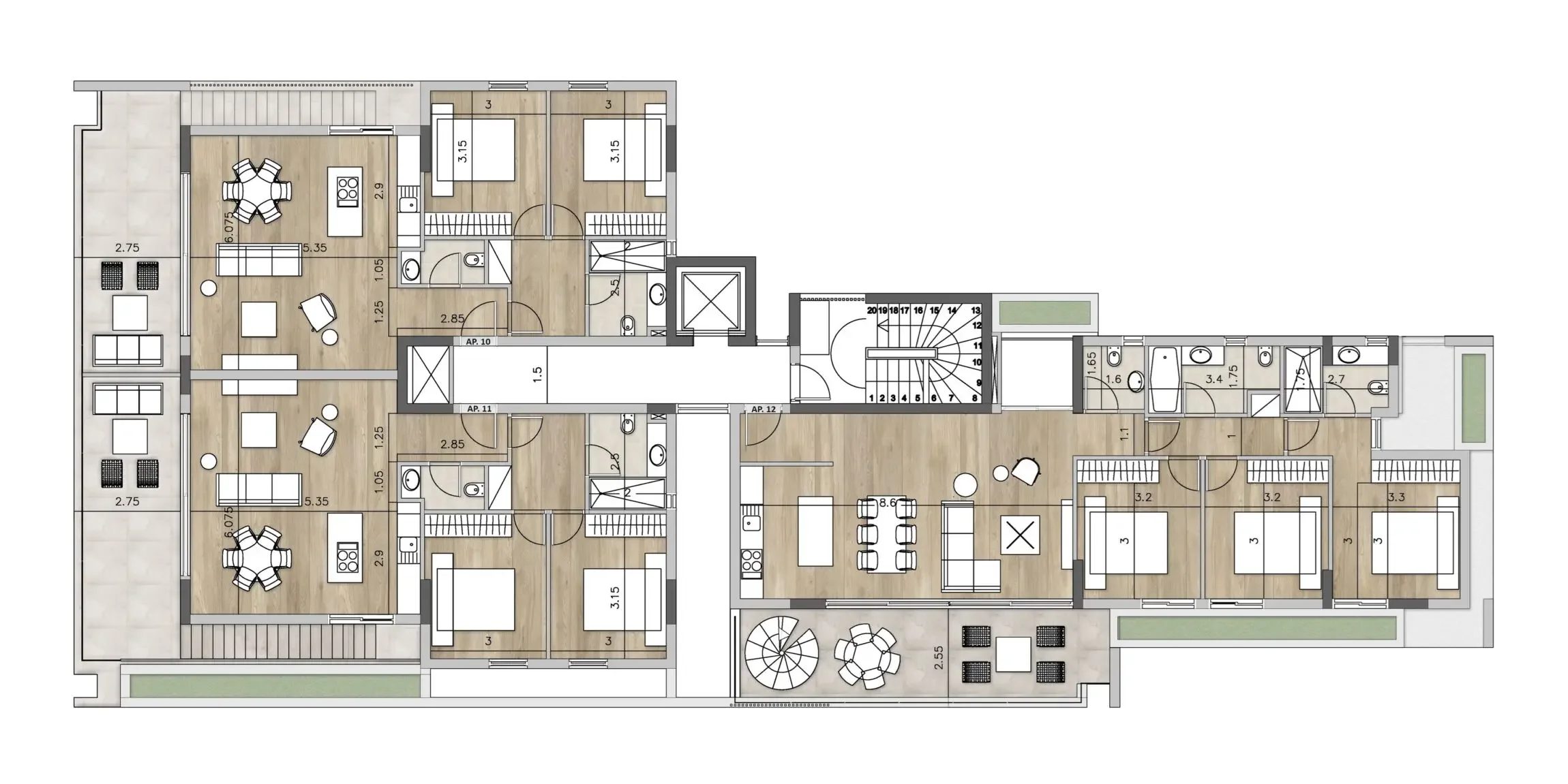 2 BR Penthouse in Agios Athanasios, Limassol photo 11
