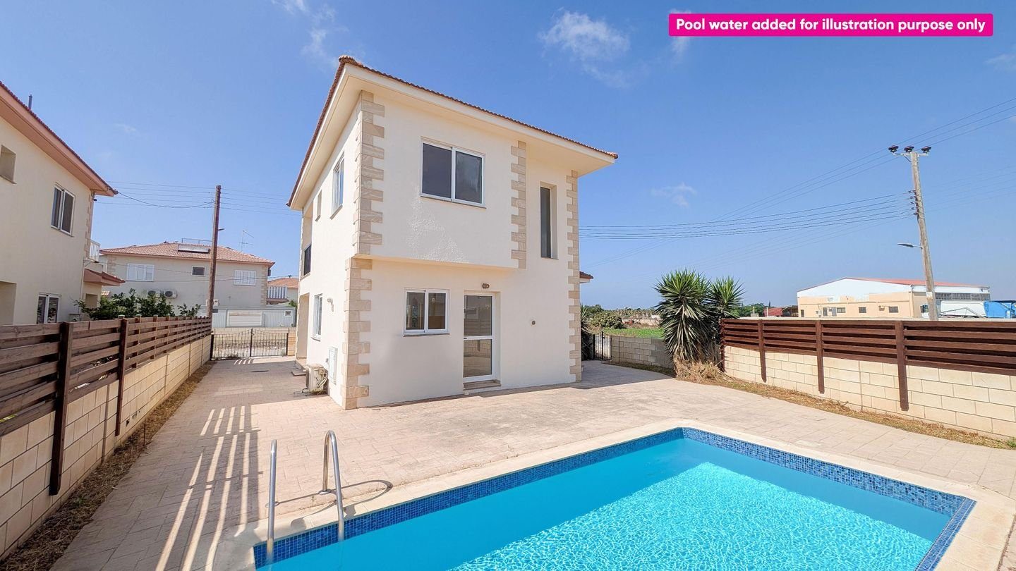 Two-bedroom house with swimming pool in Xylofagou, Larnaca photo 3
