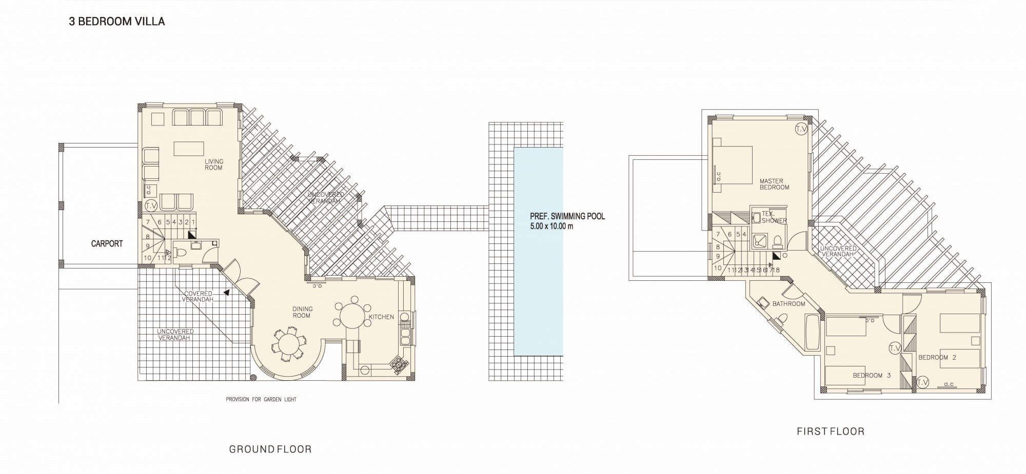 3 BR Villa in Kouklia, Paphos photo 2