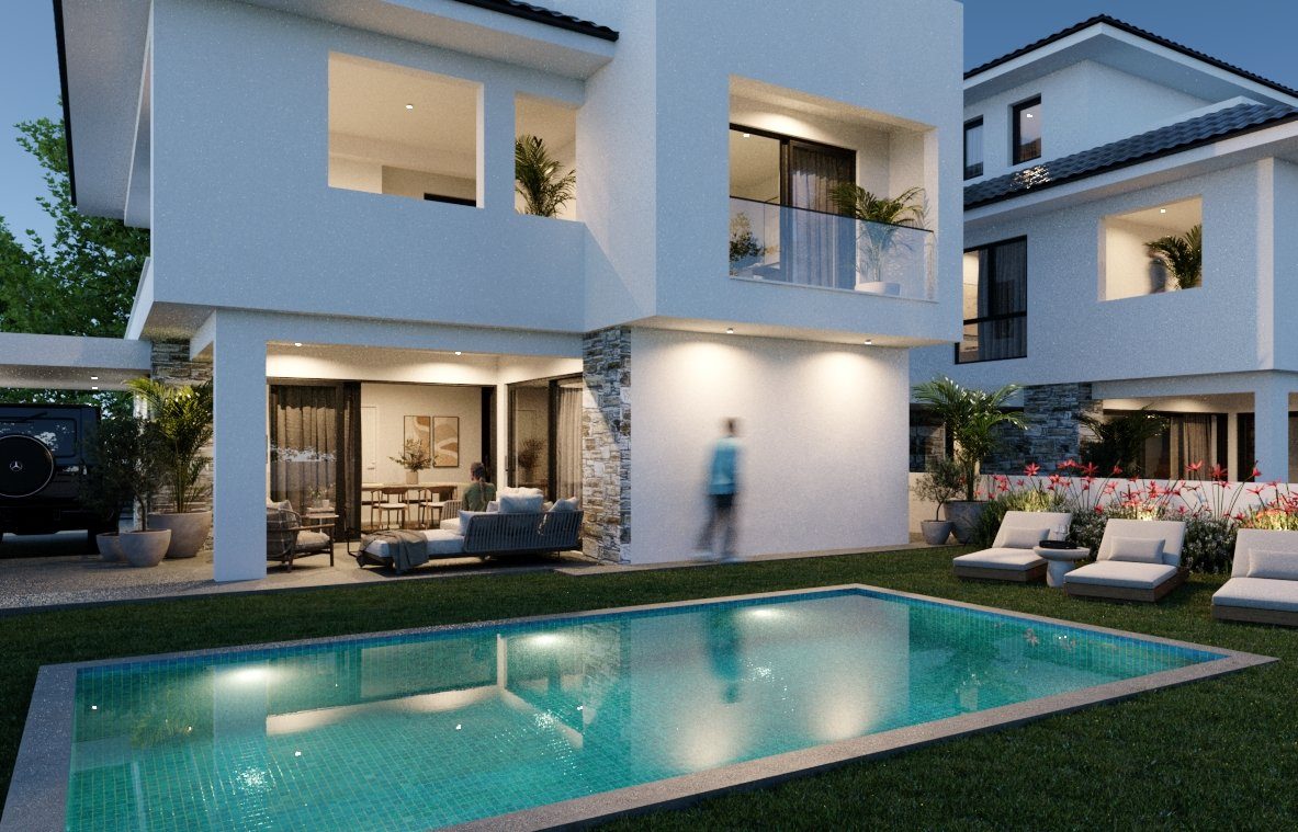 4 BR House in Oroklini, Larnaca photo 11