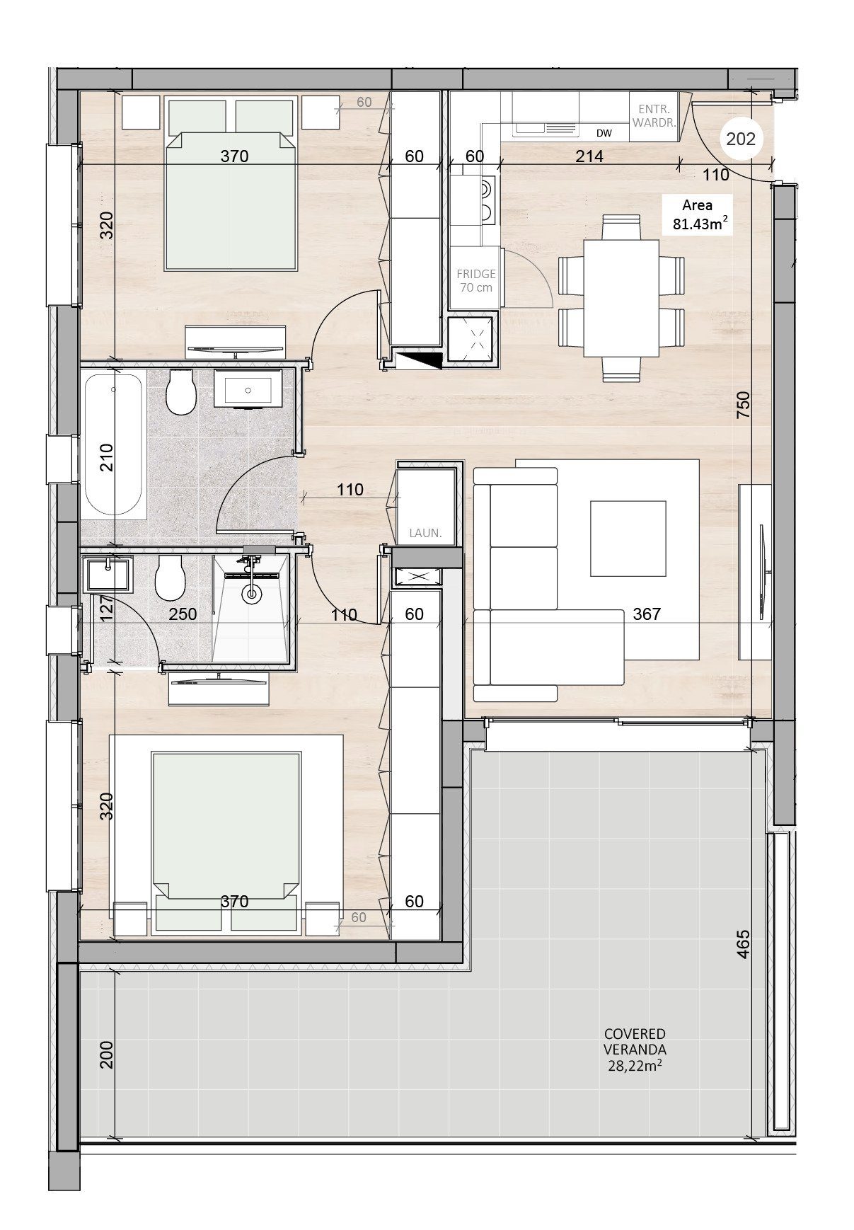 2 BR Apartment in Kapsalos, Limassol photo 10