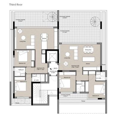 2 BR Penthouse in Potamos Germasogeias, Limassol thumbnail 8