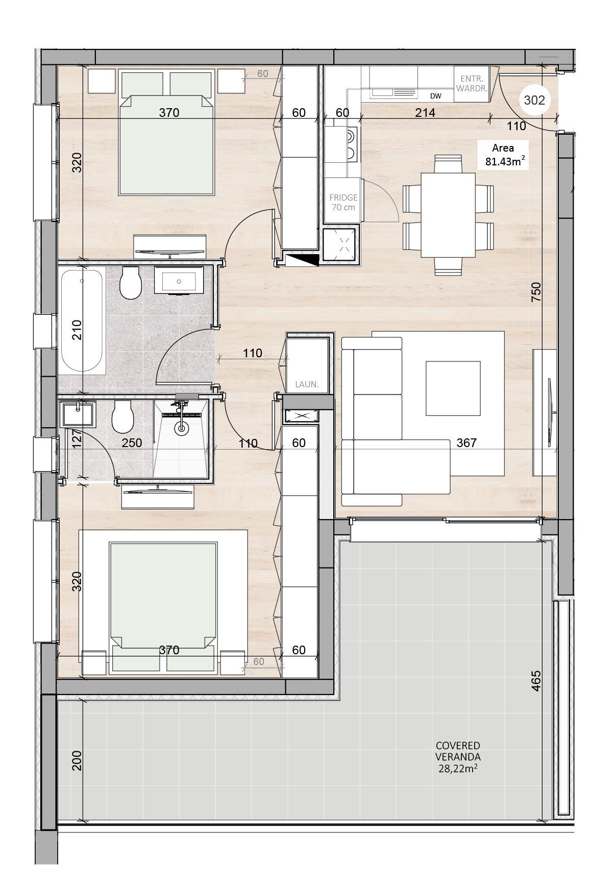2 BR Apartment in Kapsalos, Limassol photo 9