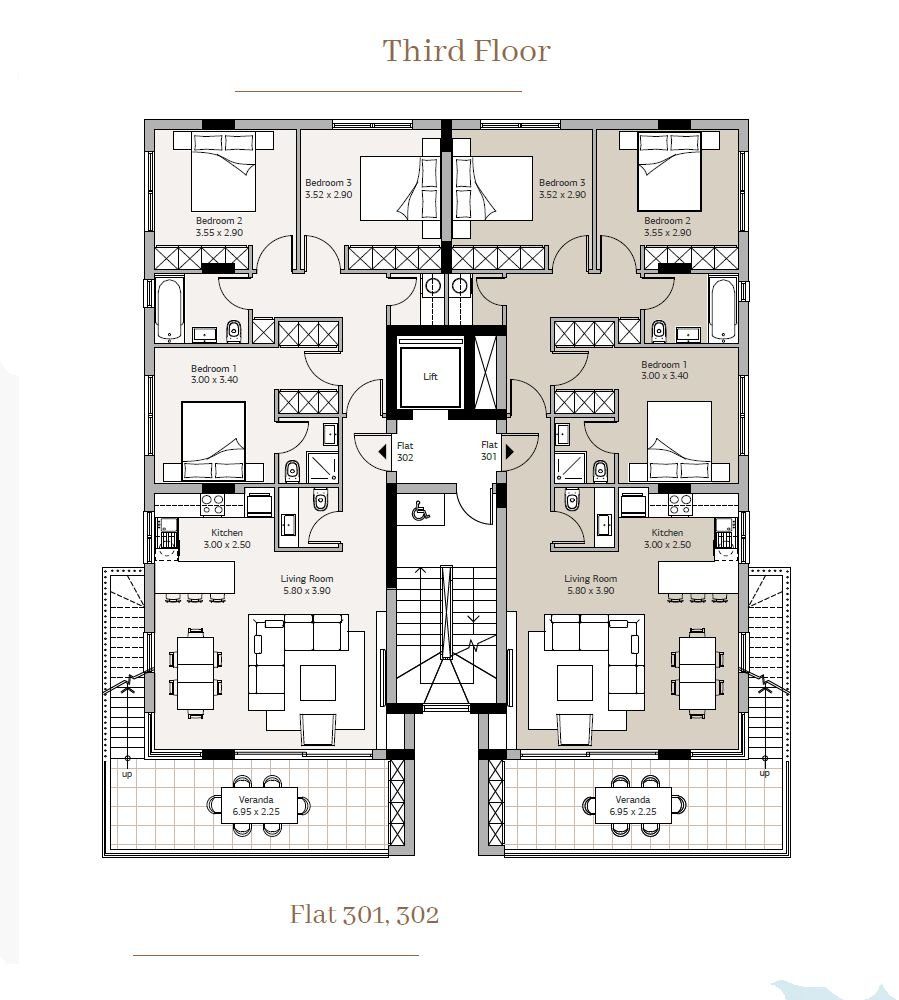 3 BR Penthouse in Agios Nektarios, Limassol photo 10