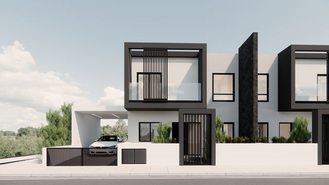 3 BR Semi-detached Villa in Latsia, Nicosia