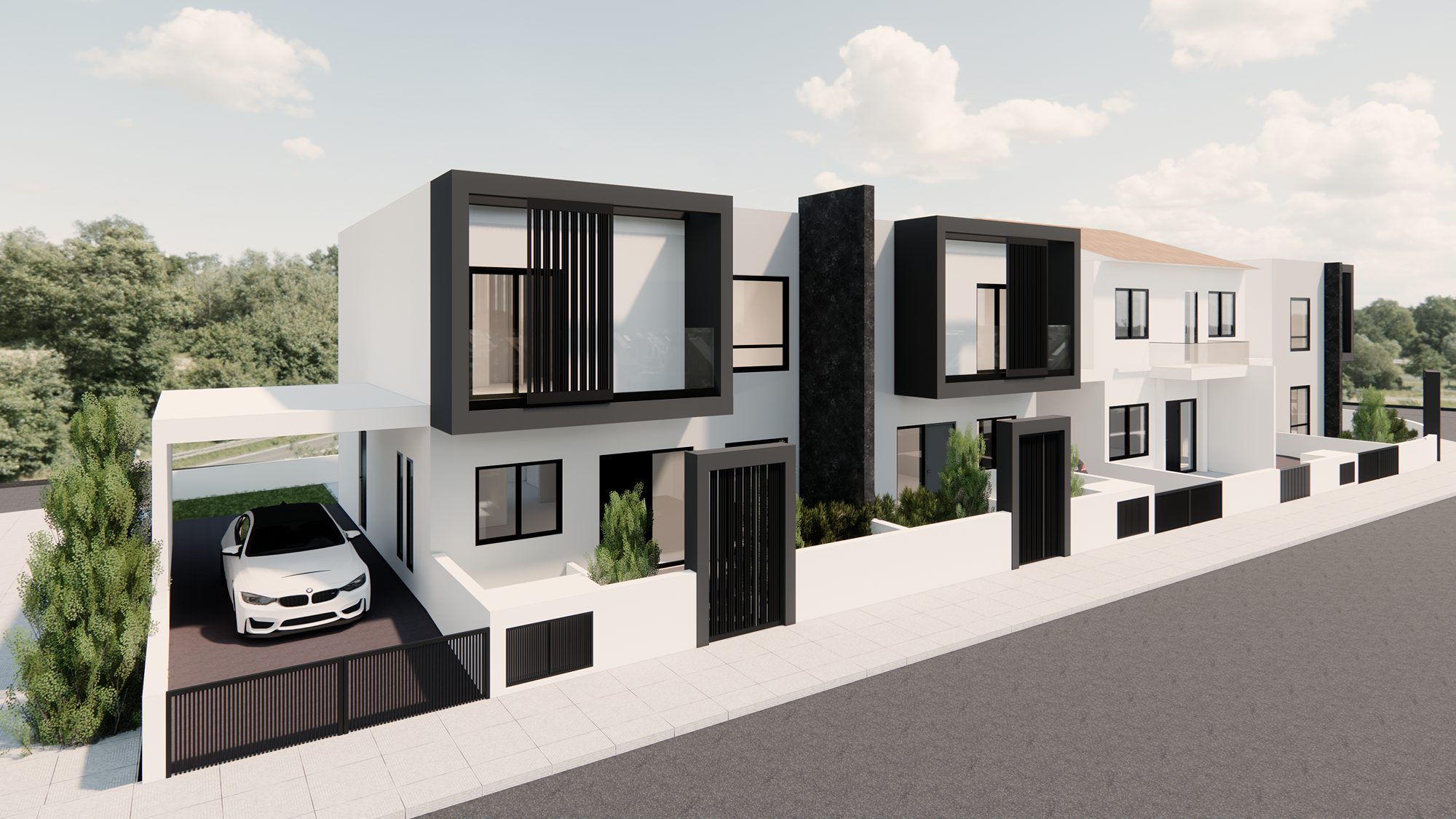 3 BR Semi-detached Villa in Latsia, Nicosia photo 3