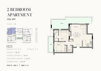 2 BR Apartment in Agios Nektarios, Limassol thumbnail 10