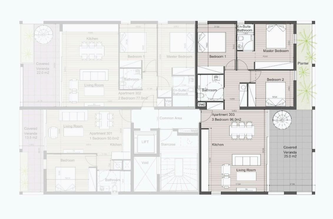 4 BR Penthouse in Agios Nicolaos, Limassol photo 6
