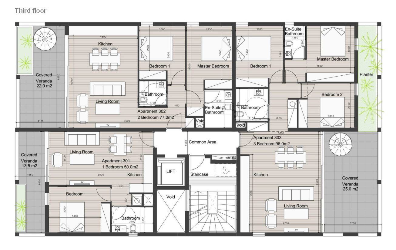 4 BR Penthouse in Agios Nicolaos, Limassol photo 8