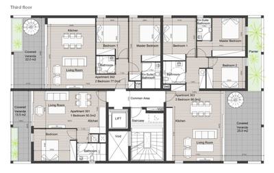 4 BR Penthouse in Agios Nicolaos, Limassol thumbnail 8
