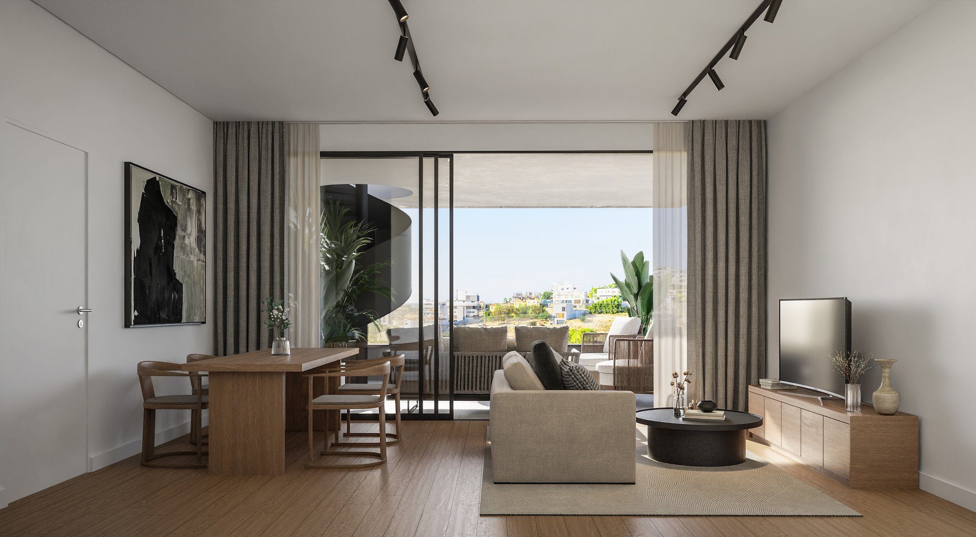 2+1 BR Penthouse in Mesa Geitonia, Limassol photo 9
