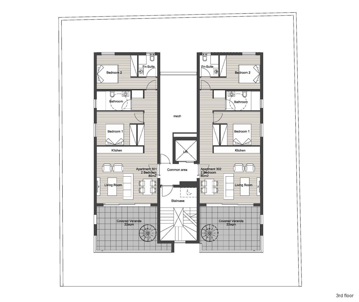 2+1 BR Penthouse in Mesa Geitonia, Limassol photo 13