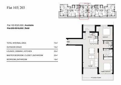 2 BR Apartment in Agia Paraskevi, Limassol thumbnail 7