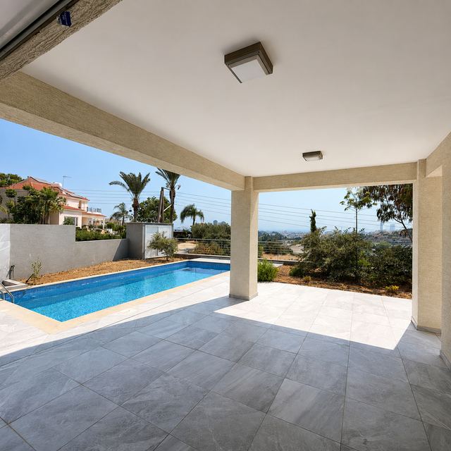 5 BR House with Panoramic Sea and Valley Views in Potamos Germasogeias, Limassol