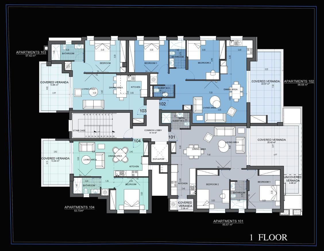2 BR Apartment in Katholiki, Limassol photo 8