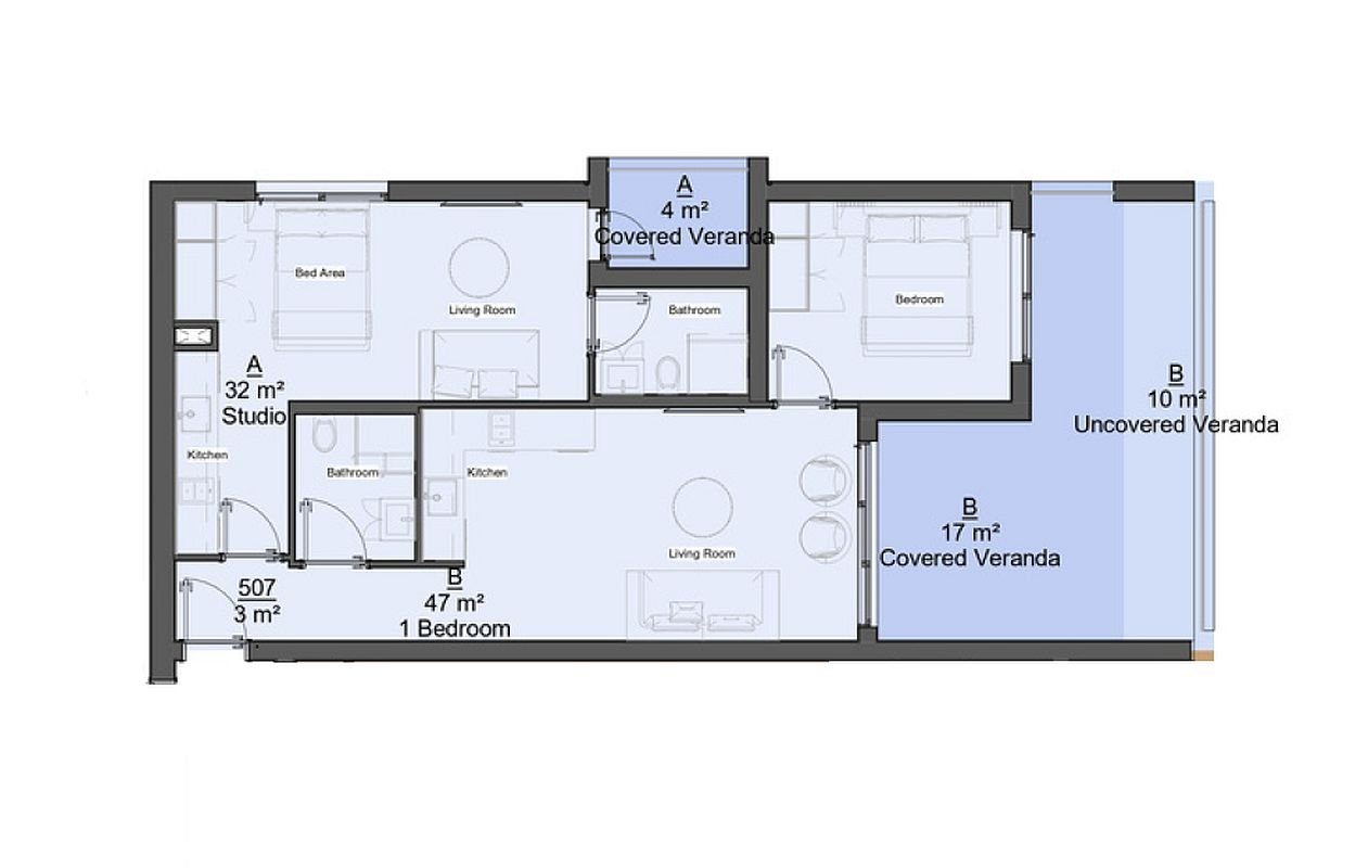 2 BR Apartment in Katholiki, Limassol photo 15