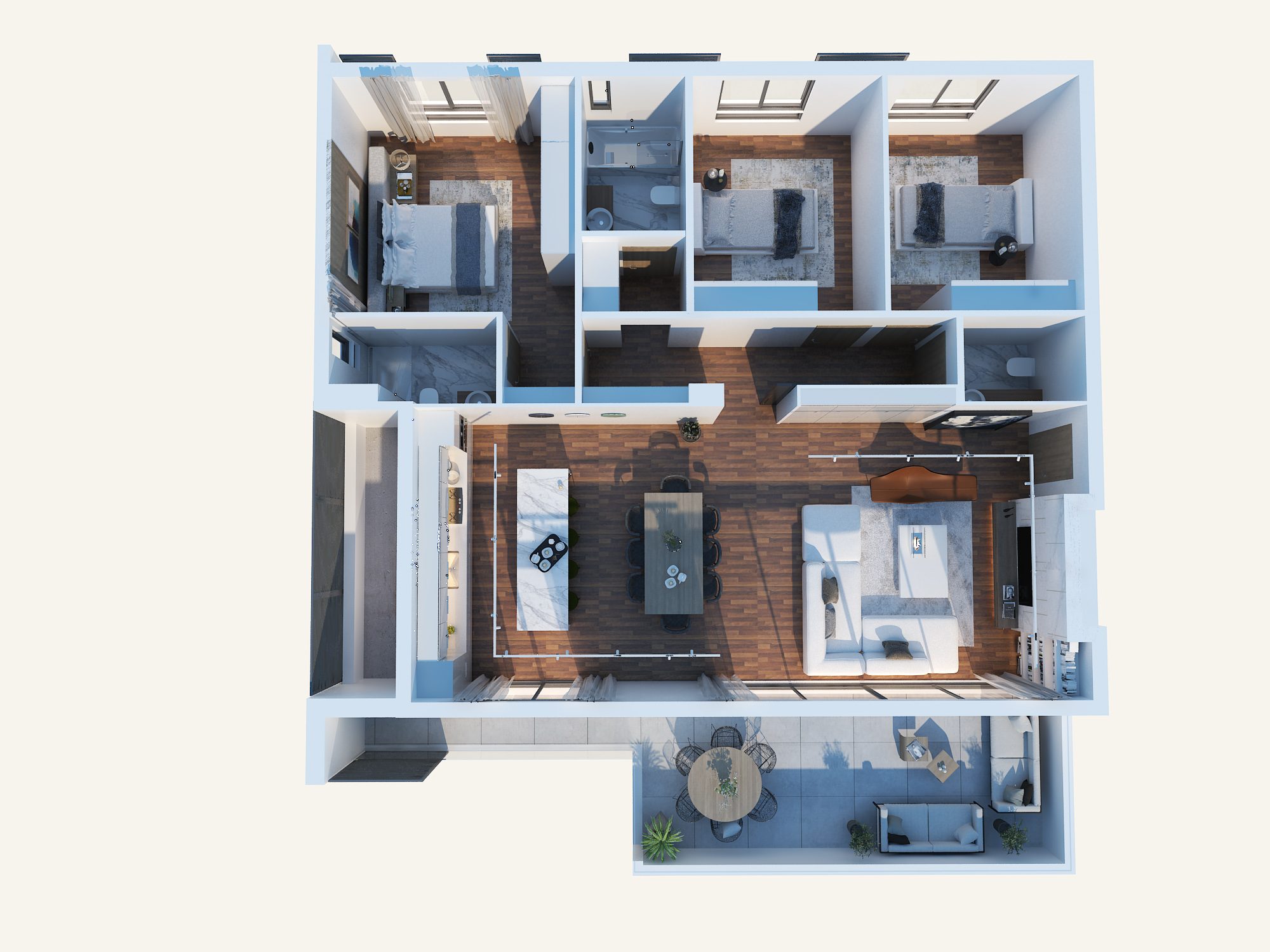 3 BR Apartment in Strovolos, Nicosia photo 10