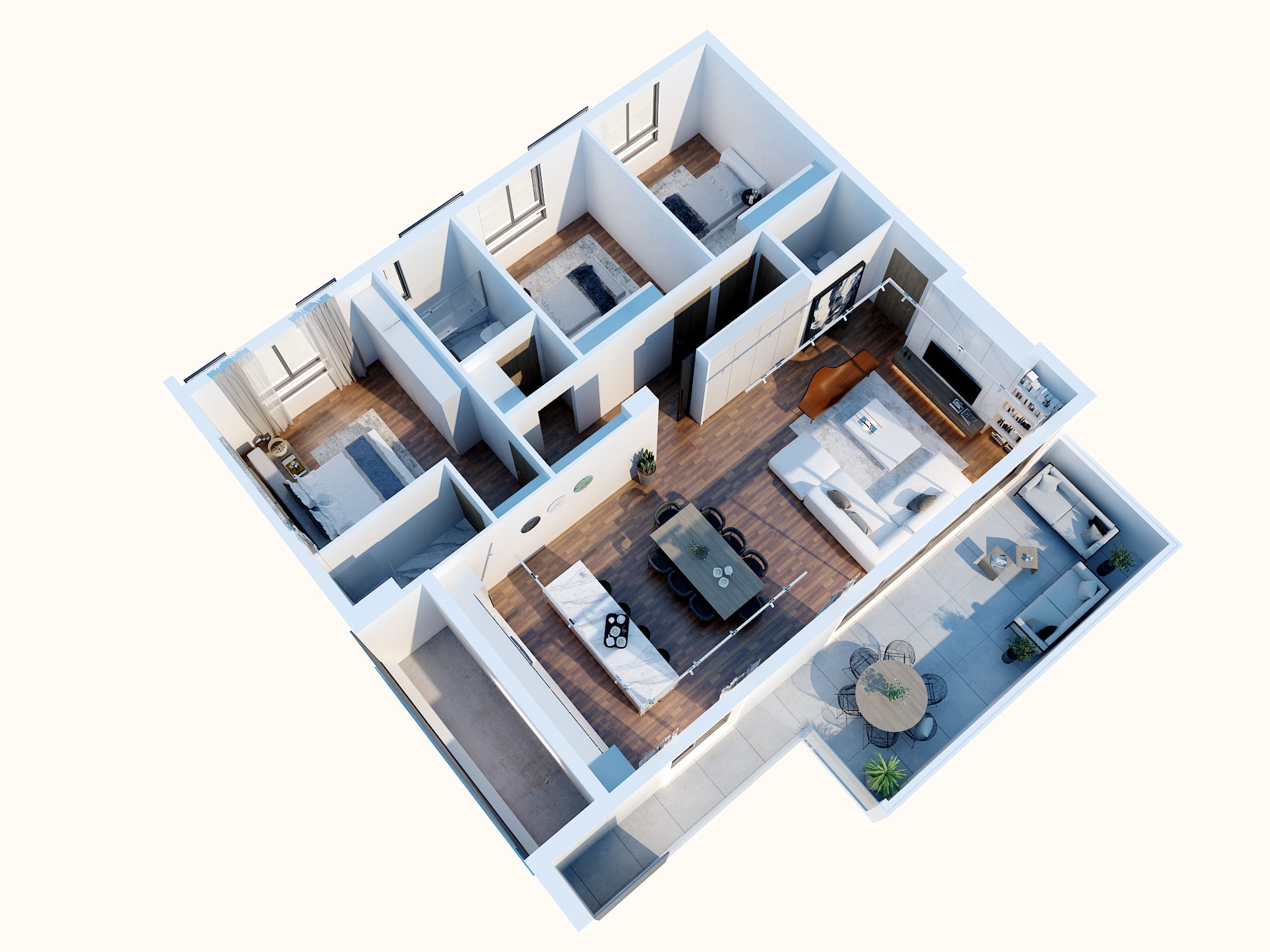 3 BR Apartment in Strovolos, Nicosia photo 11