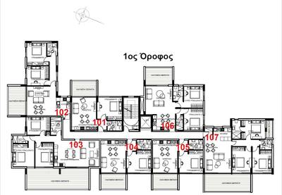 Apartament z 3 syp. w Polemidia, Limassol, miniatura 4