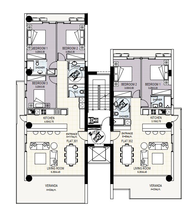 2 BR Apartment in Nicosia Center, Nicosia photo 6