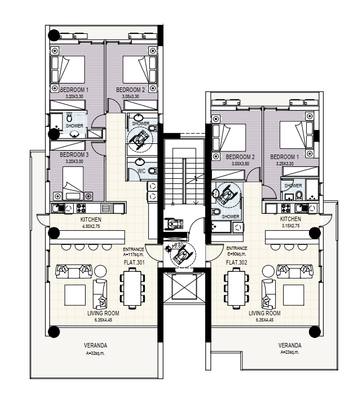 Apartament z 2 syp. w Nicosia Center, Nicosia, miniatura 6