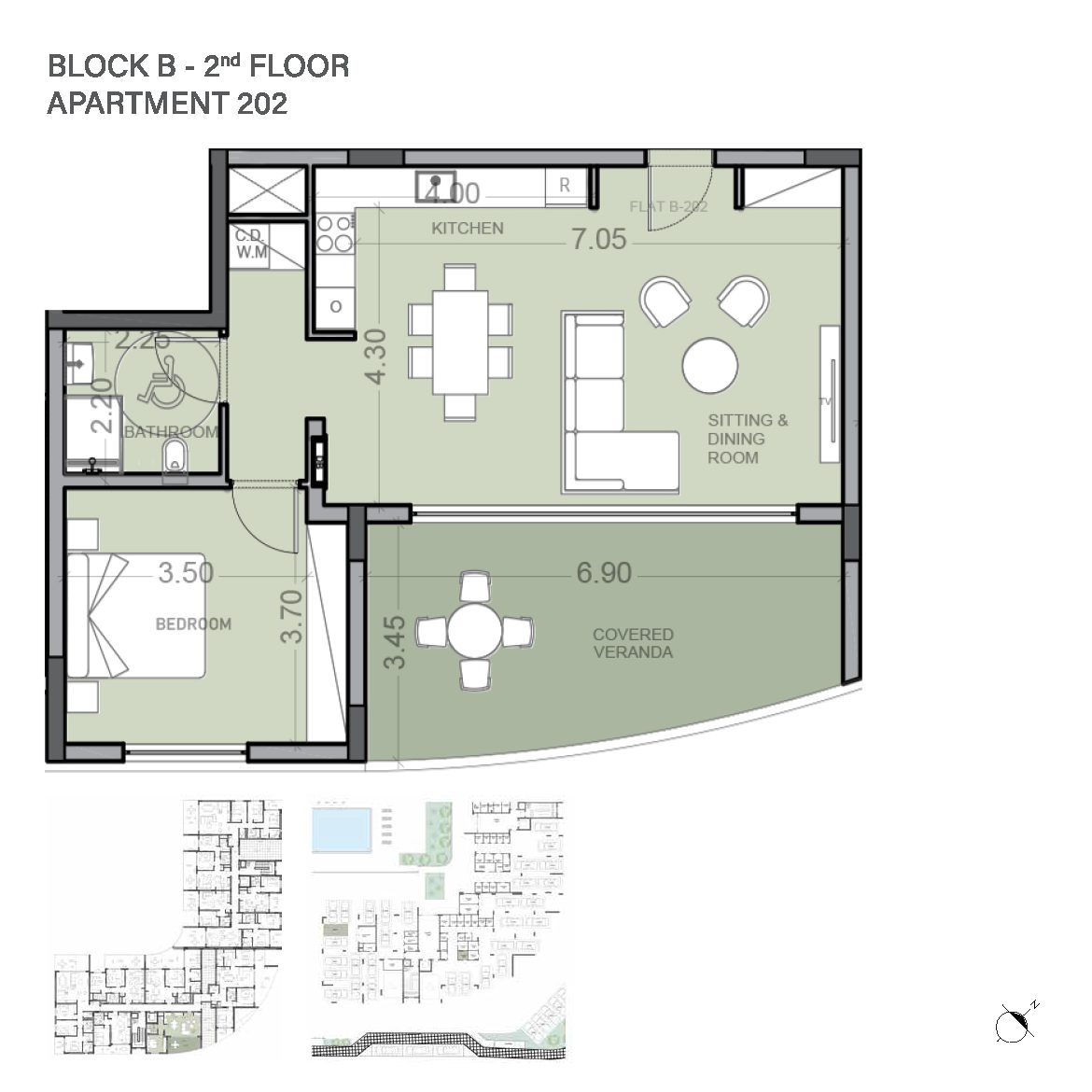 1 BR Apartment in Kato Paphos photo 13
