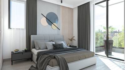 Apartament z 1 syp. w Paralimni, Famagusta, miniatura 12