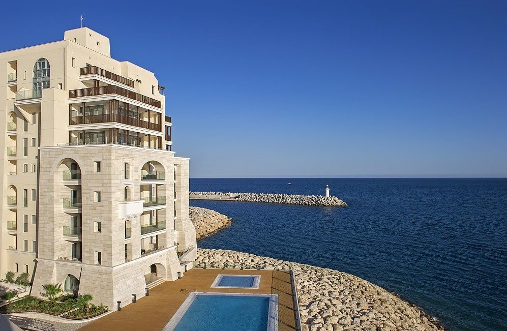 Apartament z 2 syp. z widokiem na morze w Limassol Marina, Limassol, zdjęcie 4
