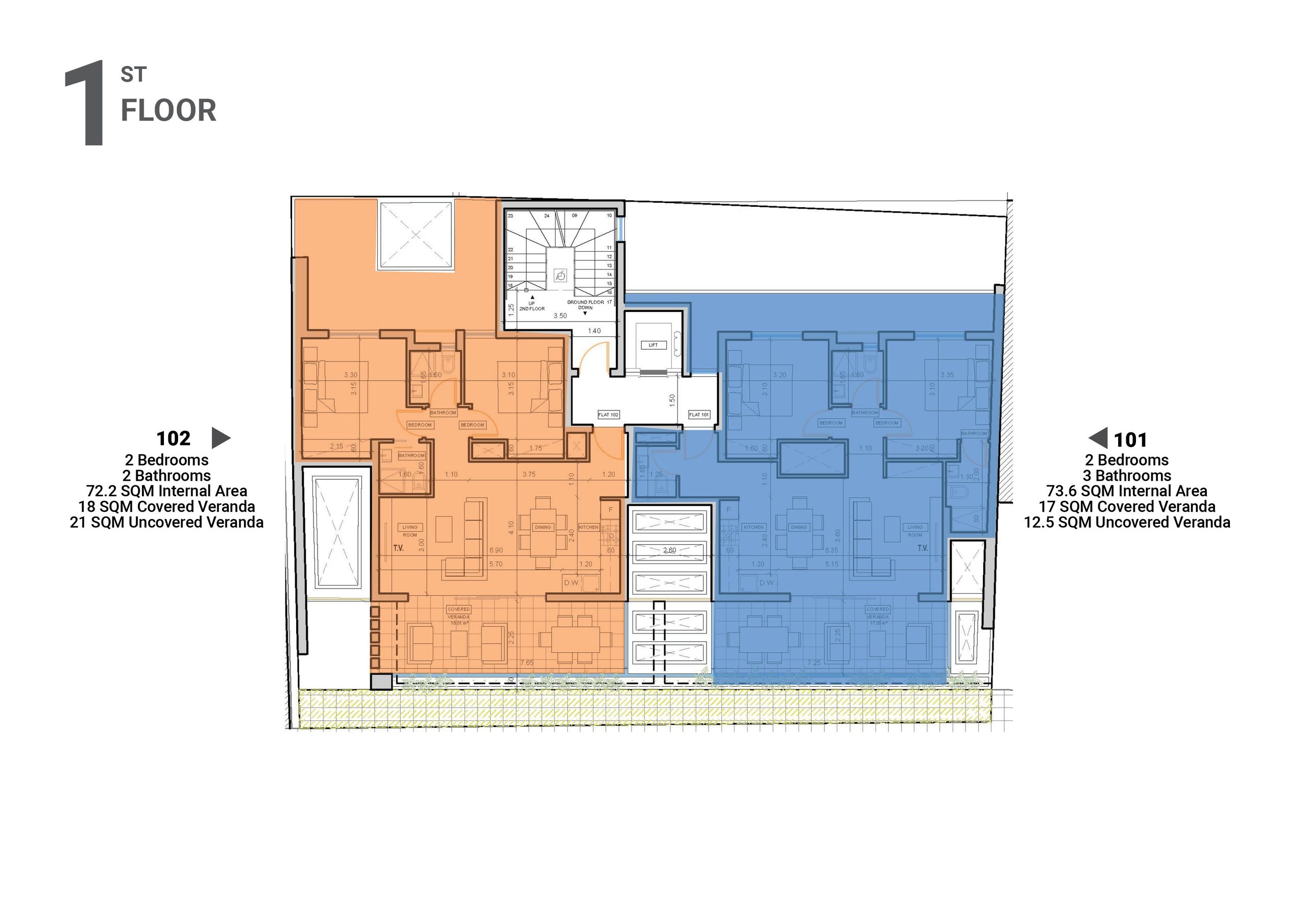 2 BR Apartment in Finikoudes, Larnaca photo 4