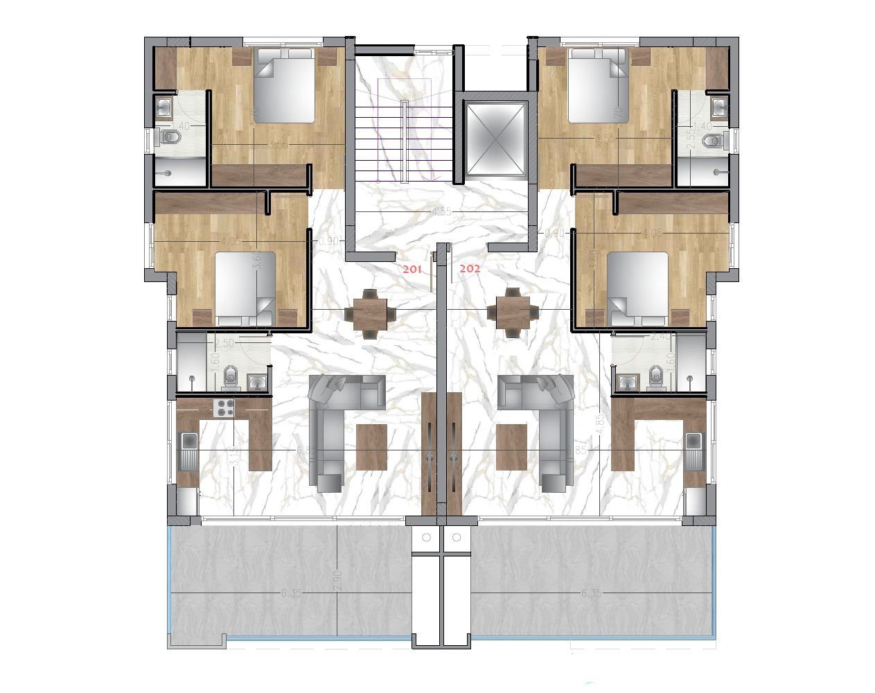 2 BR Apartment in Mesa Geitonia, Limassol photo 7