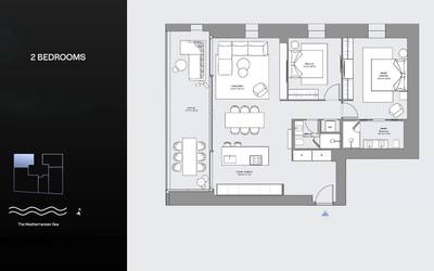 Luksusowy apartament z 2 syp. w Mouttagiaka, Limassol, miniatura 26