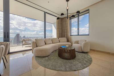 Luksusowy apartament z 2 syp. w Mouttagiaka, Limassol, miniatura 1