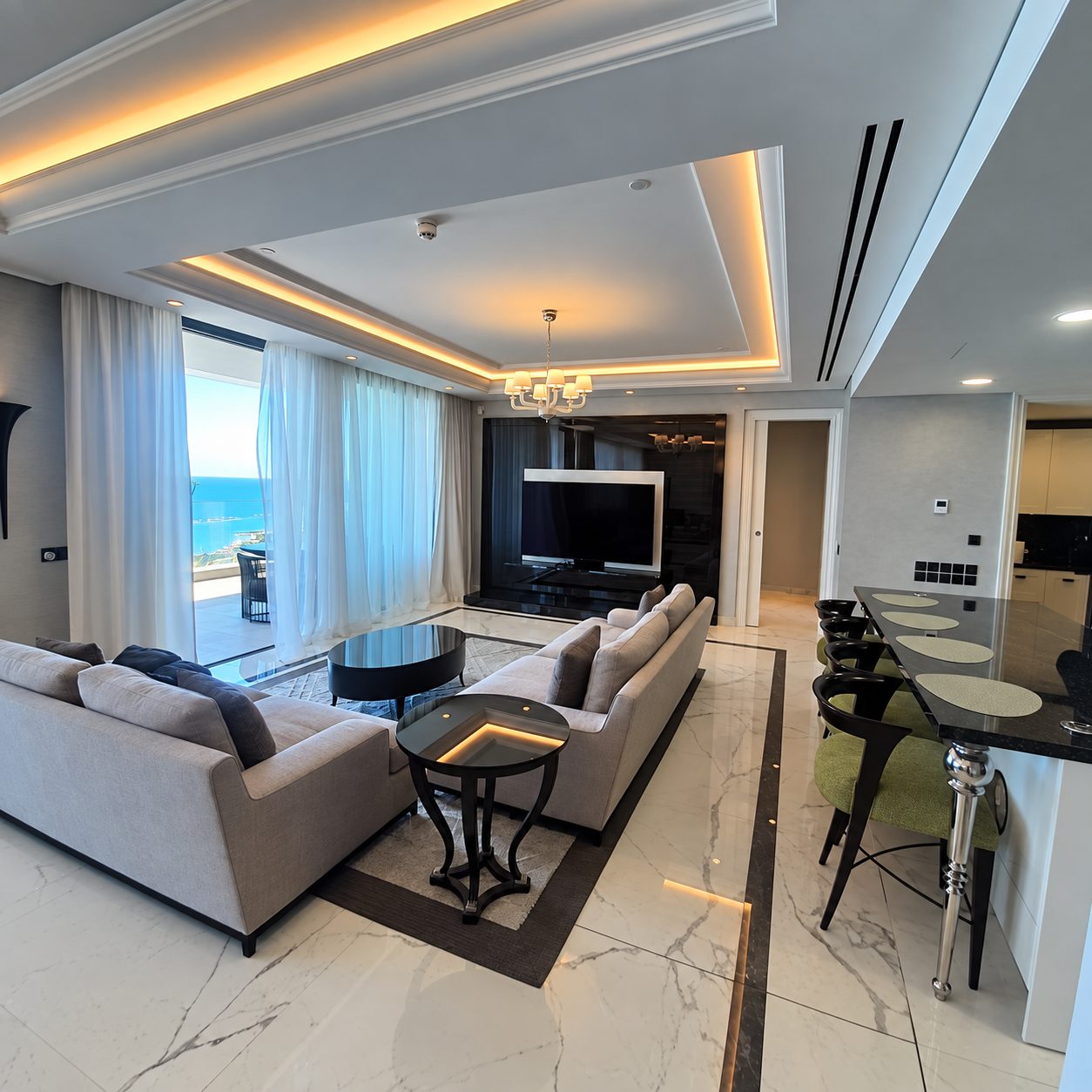 Apartament z 3 syp. w Agios Tychonas, Limassol, zdjęcie 2