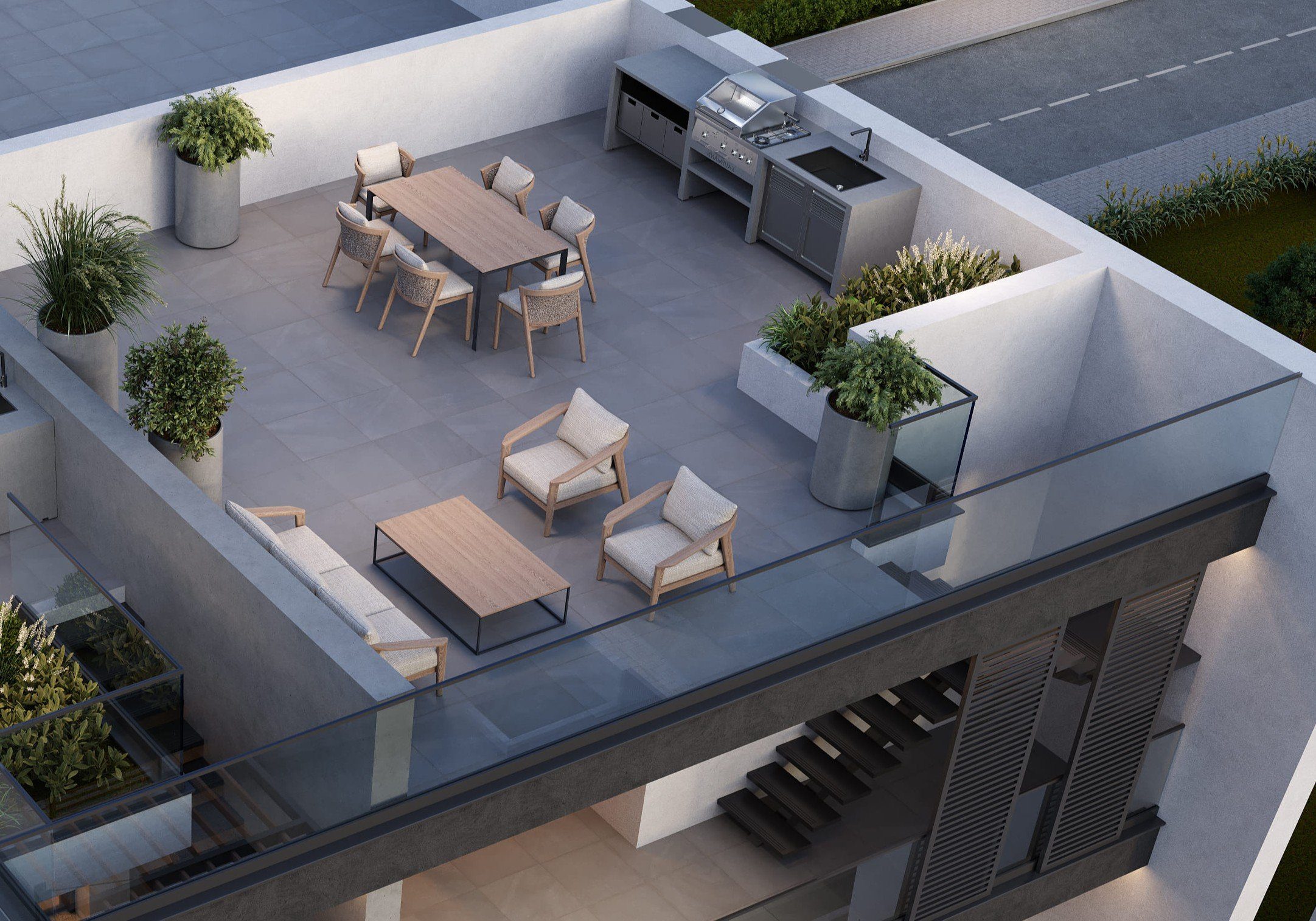 2 BR Penthouse in Kapsalos, Limassol