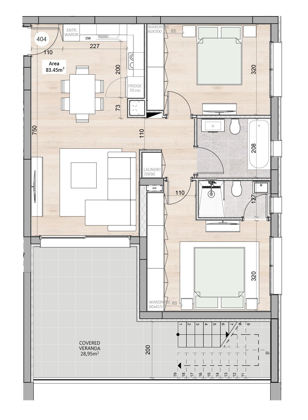2 BR Penthouse in Kapsalos, Limassol photo 10