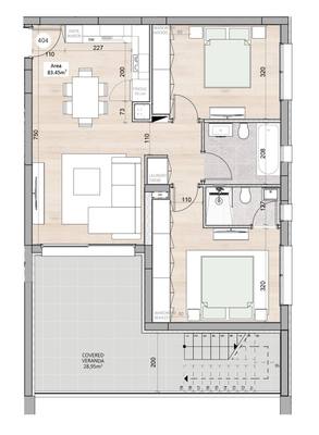 2 BR Penthouse in Kapsalos, Limassol thumbnail 10