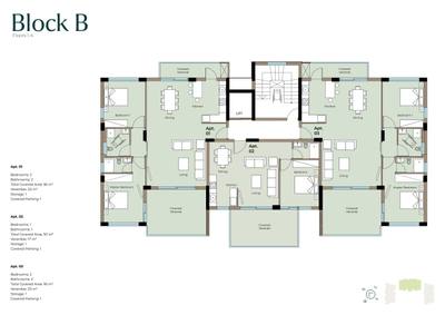 1 BR Apartment in Zakaki, Limassol thumbnail 14