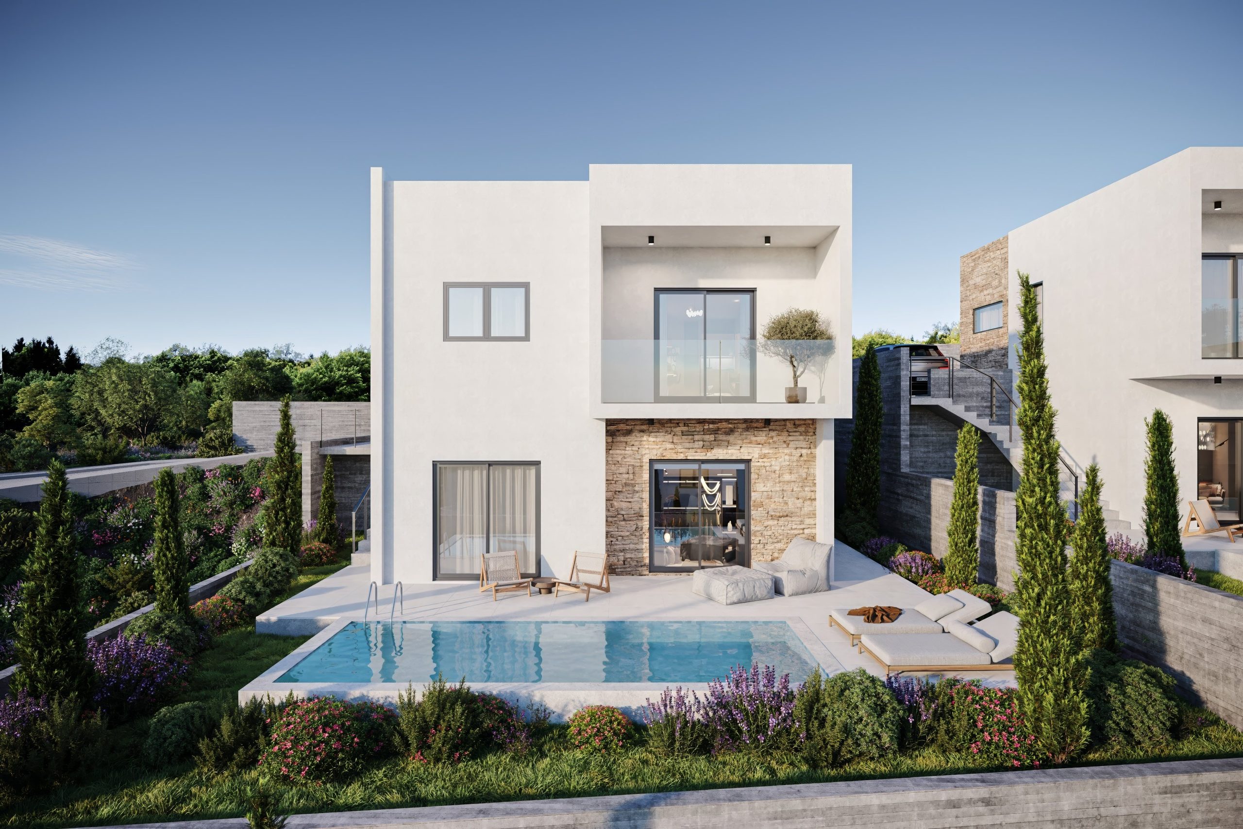 4 BR Villa in Pegeia, Paphos