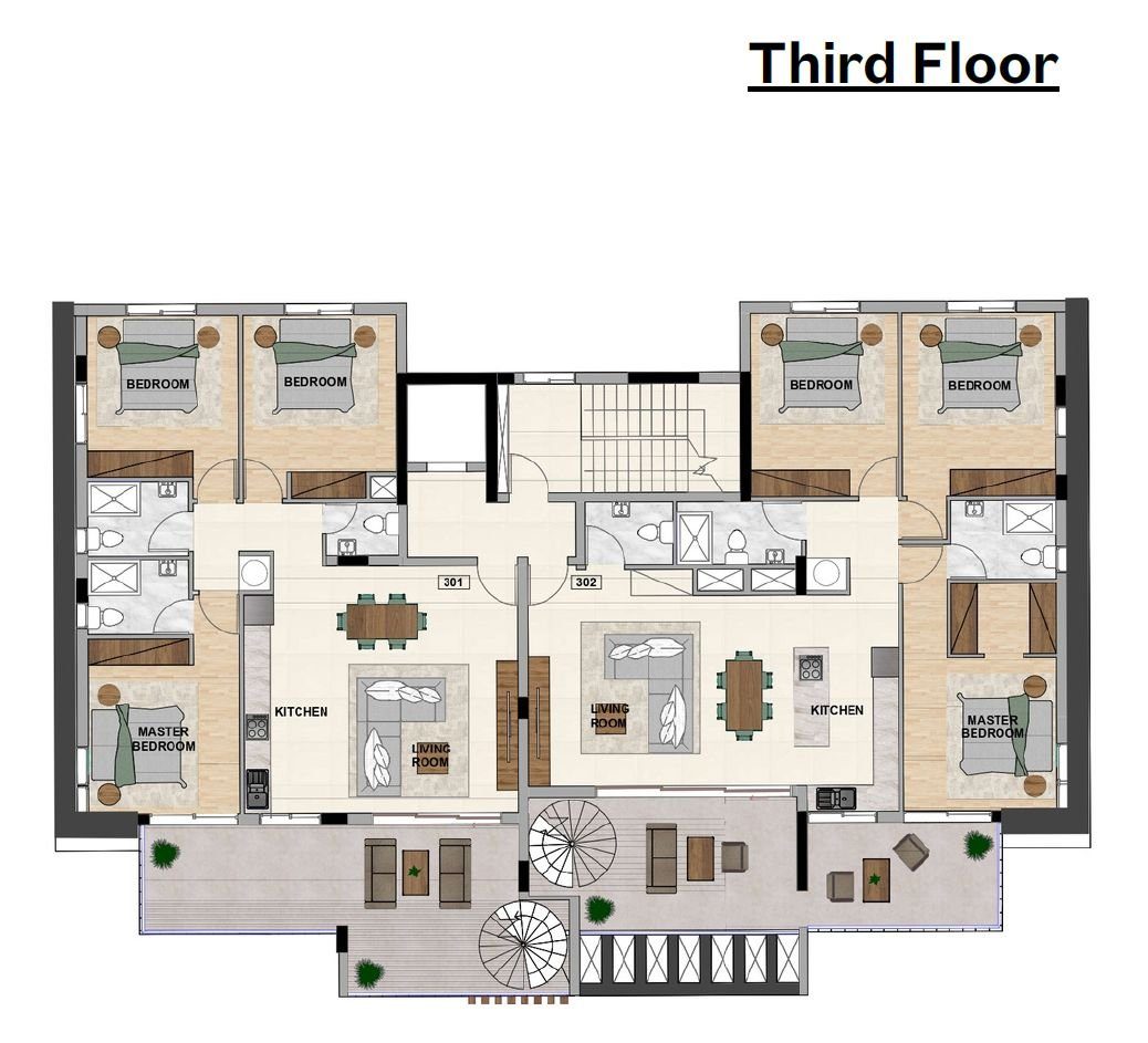 3 BR Penthouse in Kapsalos, Limassol photo 8