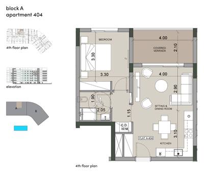 1 BR Apartment in Agios Tychonas, Limassol thumbnail 11