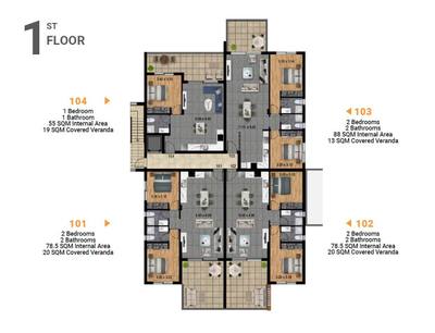 2 BR Apartment in Parekklisia, Limassol thumbnail 12