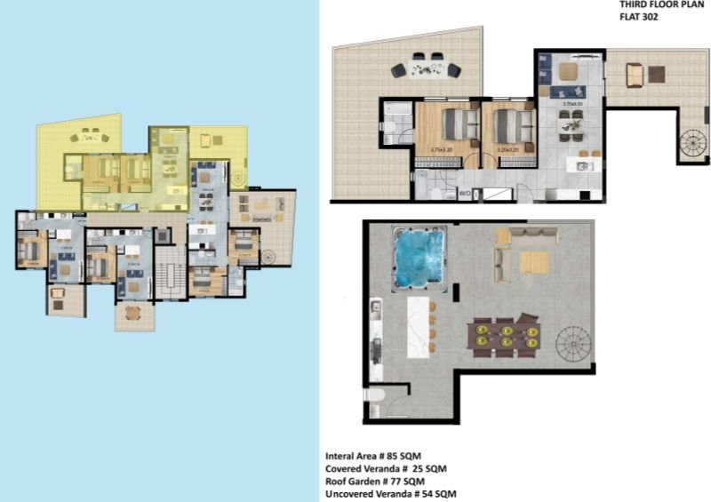 2 BR Penthouse in Agia Paraskevi, Limassol photo 14