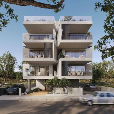 Apartament z 2 syp. w Strovolos, Nikozja, miniatura 2