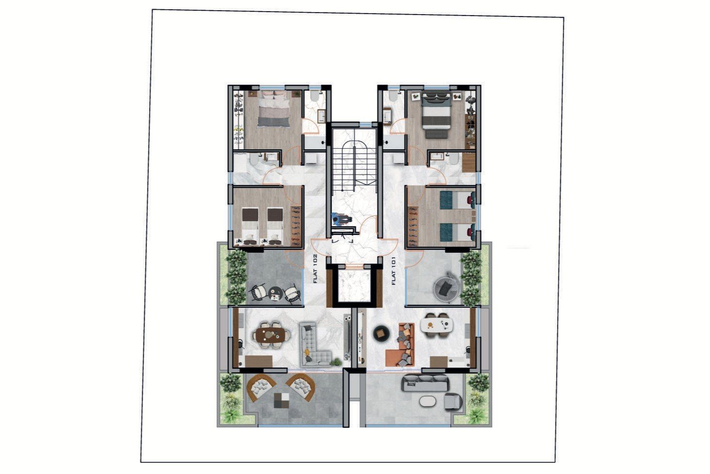2 BR Apartment in Agioi Anargyroi I, Larnaca photo 4